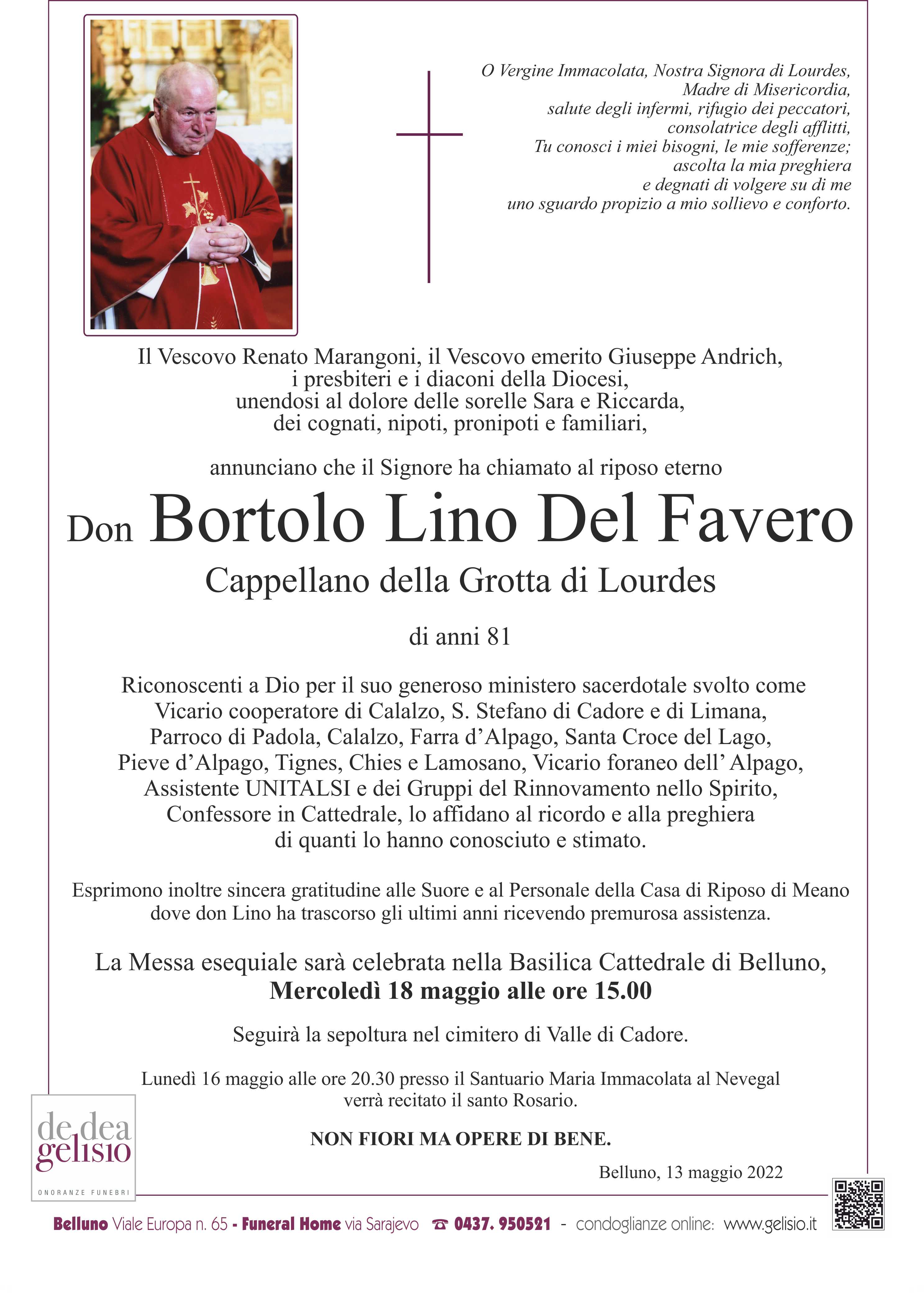 Don Bortolo Lino Del Favero