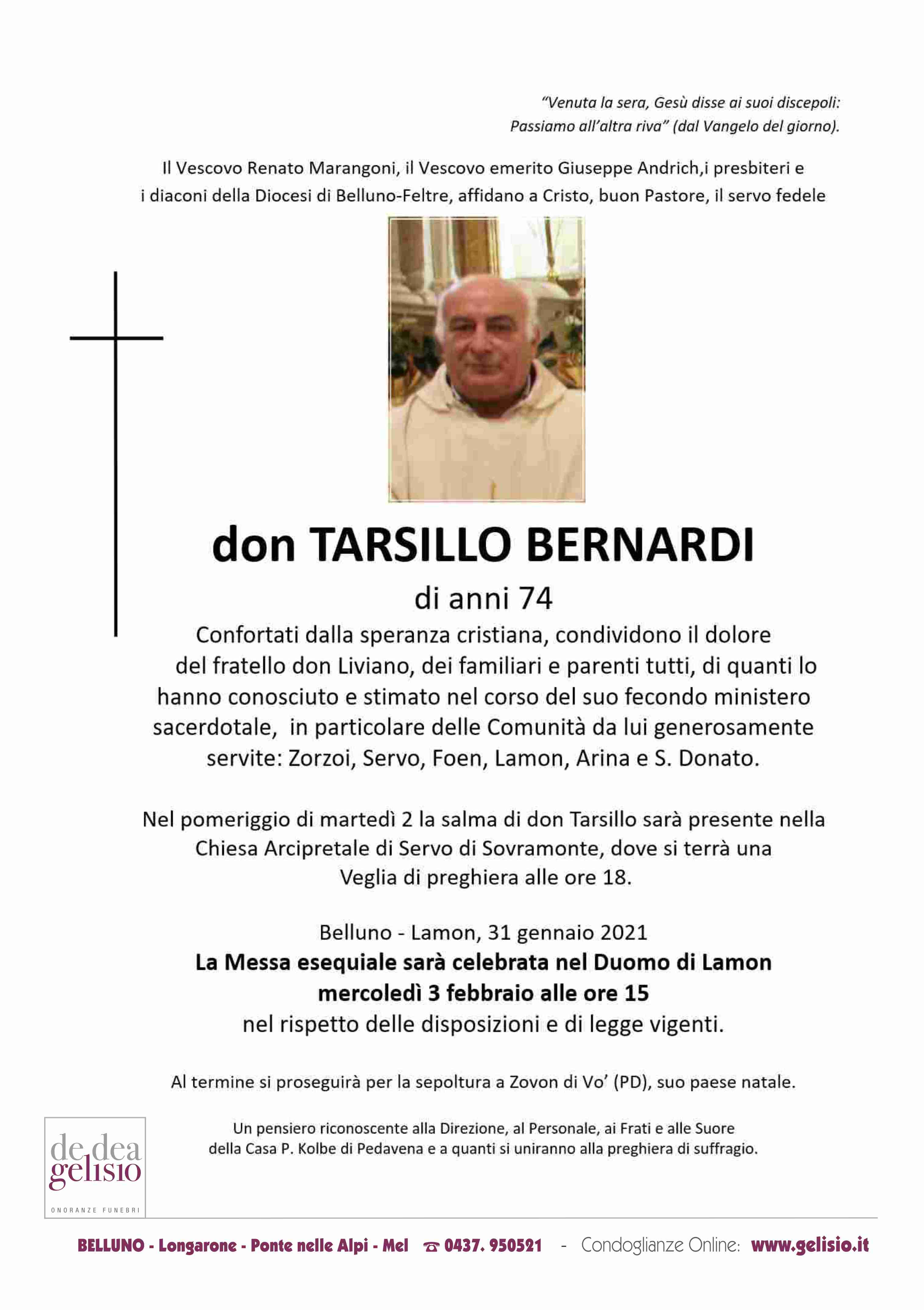 Don Tarsillo Bernardi