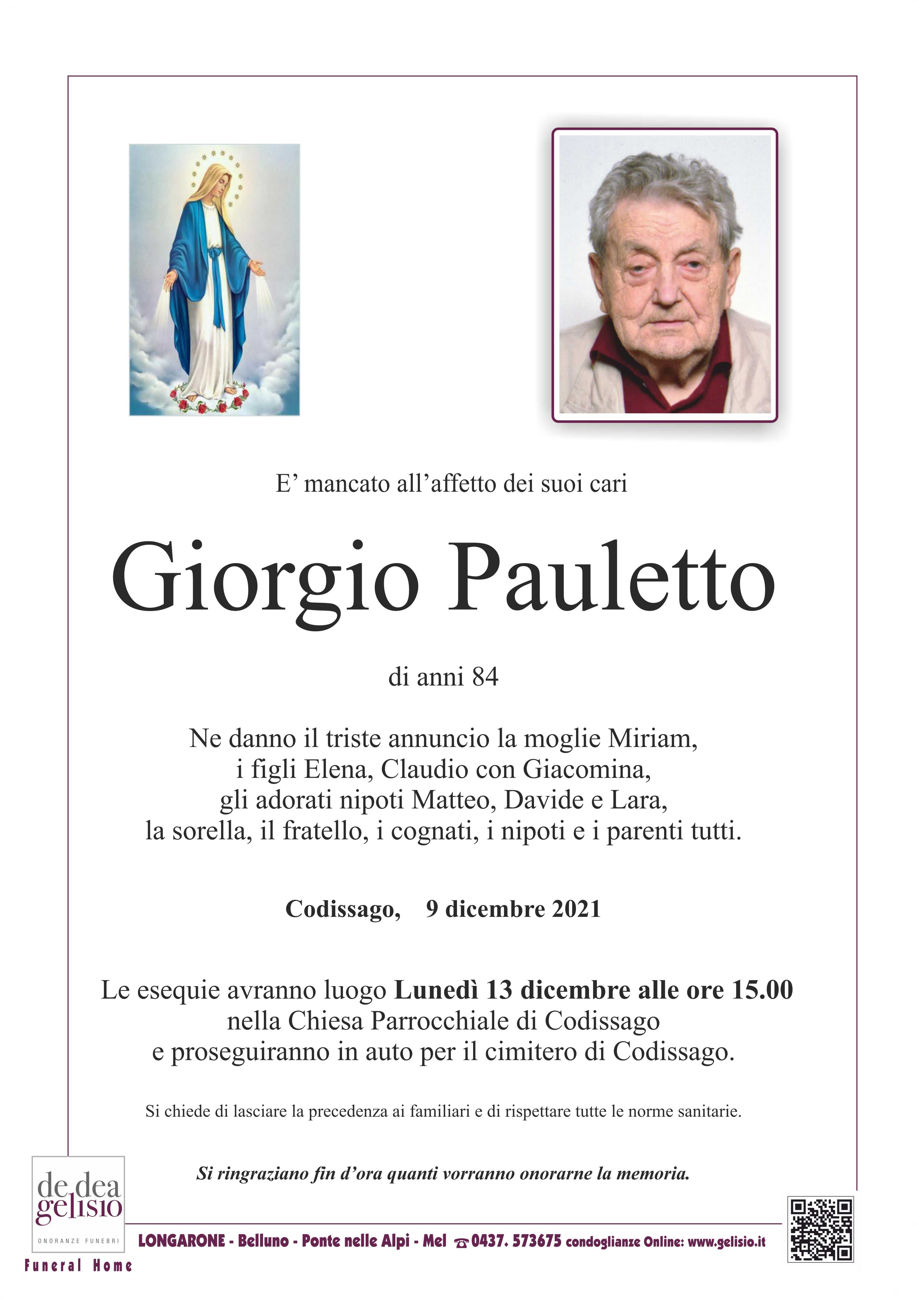 Pauletto Giorgio