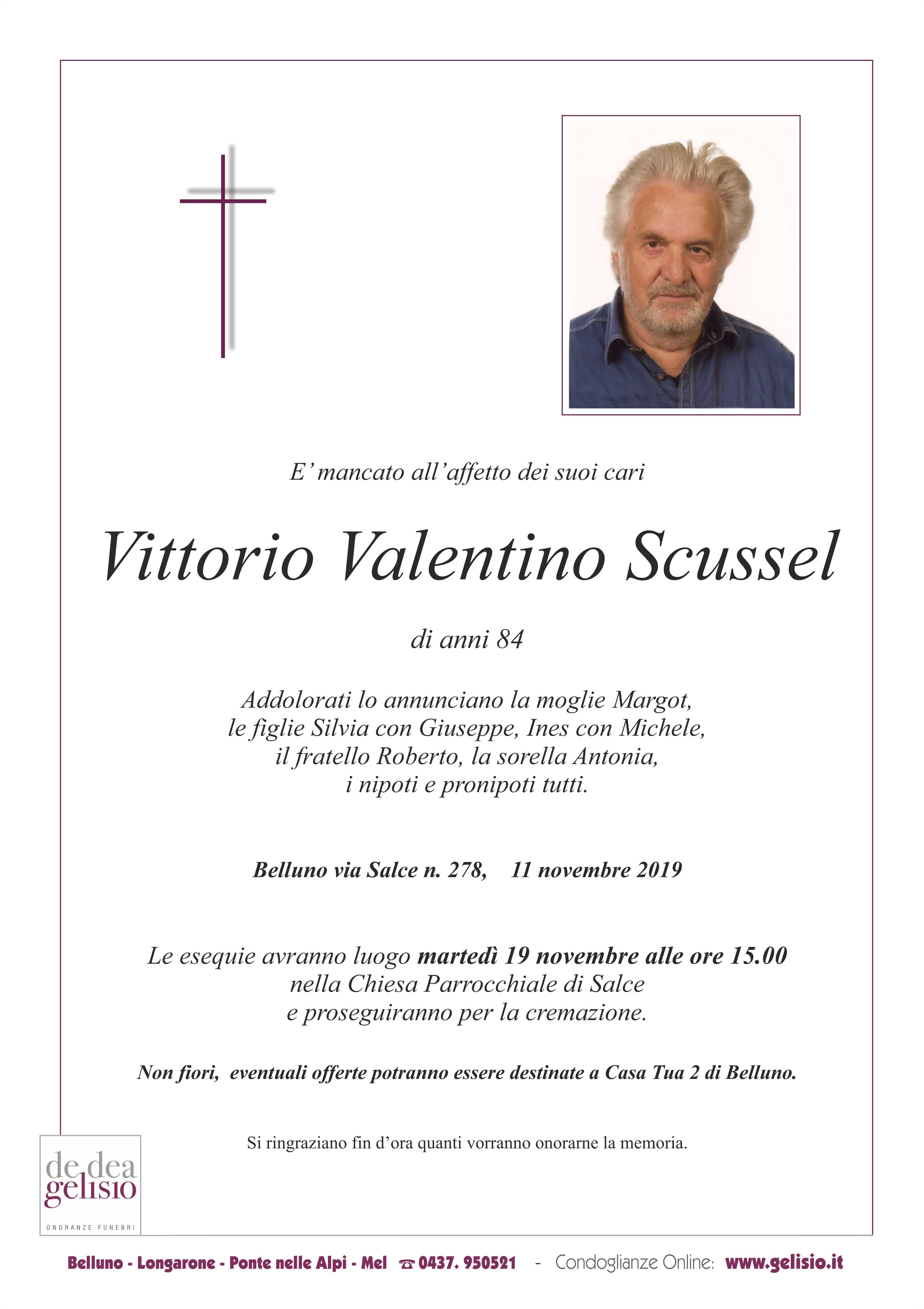 Scussel Vittorio Valentino